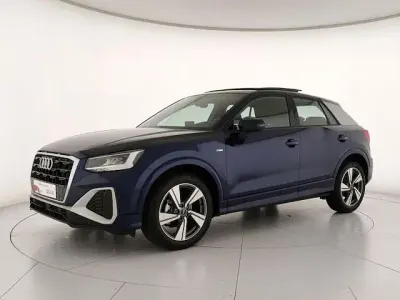 Usata Audi Q2 S-Line 150 CV (110 kW) 2020 Blu navarra metallizzato SUV