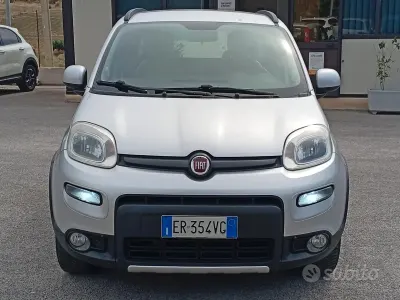 Usata Fiat Panda 4x4 S 75 CV (55 kW) 2013 Grigio Utilitaria