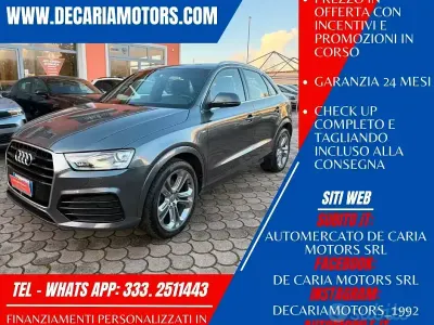 Usata Audi Q3 S-Line 150 CV (110 kW) 2016 Grigio SUV