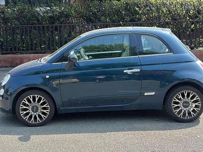 Usata Fiat 500 Lounge 69 CV (50 kW) 2015 Blu/azzurro Utilitaria