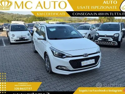 Usata Hyundai i20 Comfort 84 CV (61 kW) 2017 Bianco Berlina