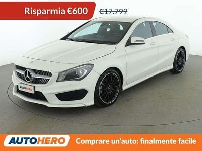 Usata Mercedes CLA200 Premium 136 CV (100 kW) 2015 Bianco Berlina