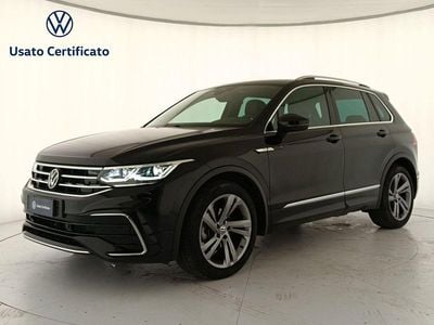 Usata VW Tiguan R-line 150 CV (110 kW) 2023 Nero SUV