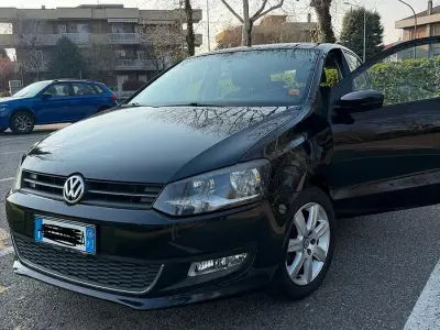 Usata VW Polo 90 CV (66 kW) 2010 Nero Utilitaria