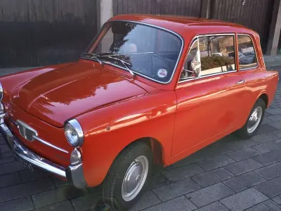 Usata Autobianchi Bianchina 18 CV (13 kW) 1968 Rosso Utilitaria