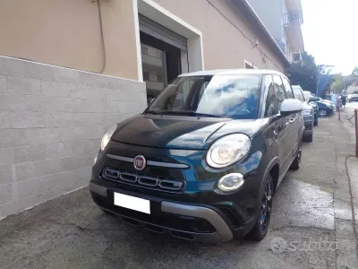 Usata Fiat 500L Cross 95 CV (69 kW) 2018 Verde Monovolume