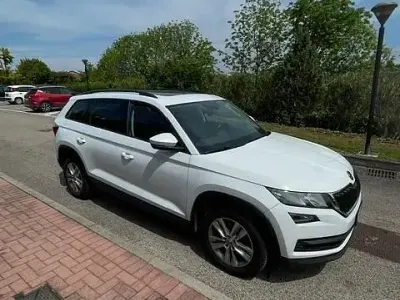 Käytetty Skoda Kodiaq Executive 150 HP (110 kW) 2018 Valkoinen Katumaasturi
