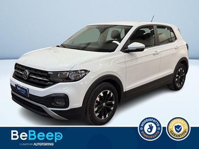 Bianco pastello Usata 2020 VW T-Cross Style SUV | 14.400 € (Buon prezzo)