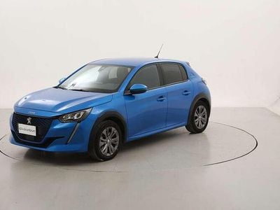 Usata Peugeot e-208 Allure 56 kW (77 CV) 2020 Blu Utilitaria