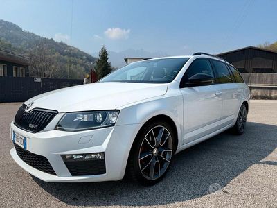 Usata Skoda Octavia RS 184 CV (135 kW) 2016 Bianco Utilitaria
