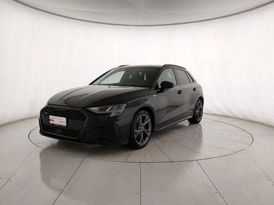Usata Audi A3 S-Line 200 CV (147 kW) 2022 Nero mythos metallizzato Berlina