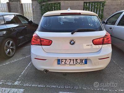 Usata BMW 116 109 CV (80 kW) 2019 Bianco Utilitaria