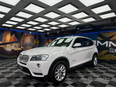 Usata BMW X3 Efficient Dynamics 184 CV (135 kW) 2013 Bianco SUV