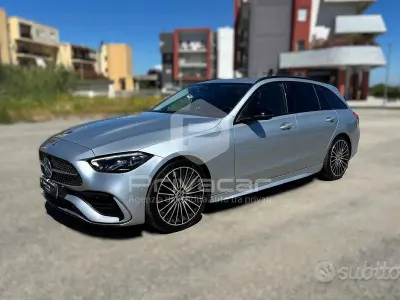 Usata Mercedes C220 Premium 200 CV (147 kW) 2022 Grigio Station wagon