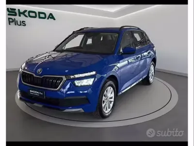 Usata Skoda Kamiq Ambition 110 CV (80 kW) 2023 Blu mediterraneo met SUV