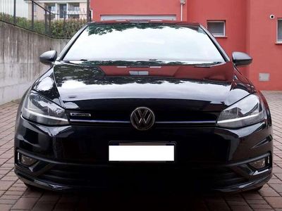Usata VW Golf VII Trendline 110 CV (80 kW) 2018 Nero Berlina