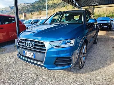 Usata Audi Q3 Sport 220 CV (161 kW) 2015 Blu SUV