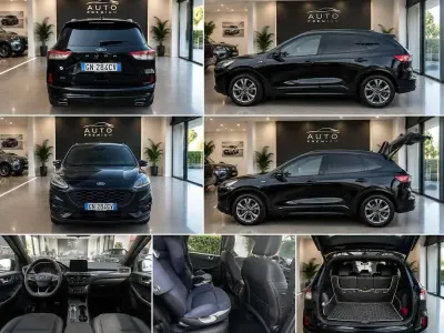 Usata Ford Kuga ST-Line X 120 CV (88 kW) 2023 Nero SUV