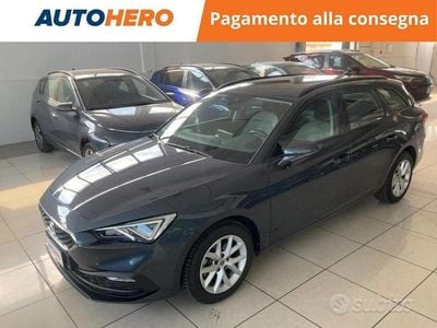 Usata Seat Leon Business 150 CV (110 kW) 2021 Grigio Station wagon
