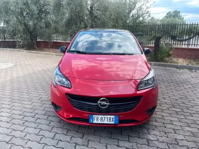 Usata Opel Corsa Cosmo 69 CV (50 kW) 2018 Rosso Utilitaria
