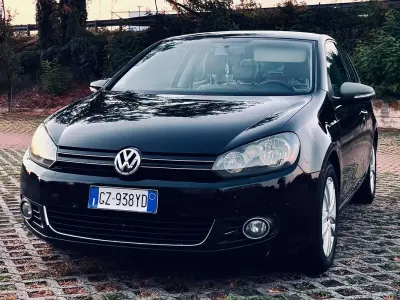Usata VW Golf VI Highline 110 CV (80 kW) 2009 Nero Berlina