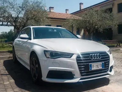 Usata Audi A6 150 CV (110 kW) 2017 Bianco Station wagon