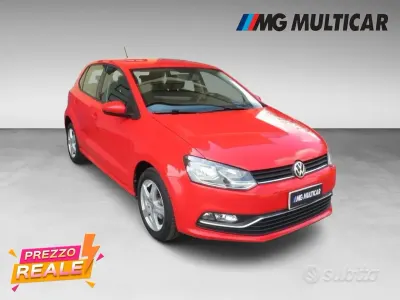 Usata VW Polo Comfortline 75 CV (55 kW) 2015 Rosso Berlina