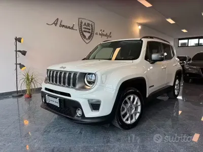 Usata Jeep Renegade Limited 131 CV (96 kW) 2021 Bianco pastello SUV