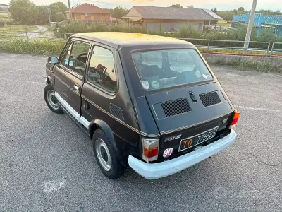 Usata Fiat 126 1970 Nero Utilitaria