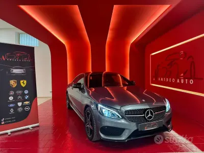 Usata Mercedes C250 Premium Plus 204 CV (150 kW) 2017 Grigio Coupé
