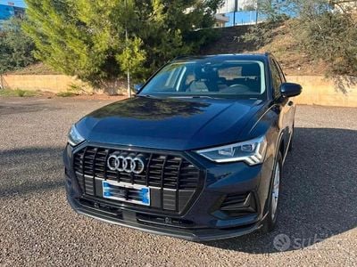 Usata Audi Q3 Advanced Plus 150 CV (110 kW) 2020 Blu SUV