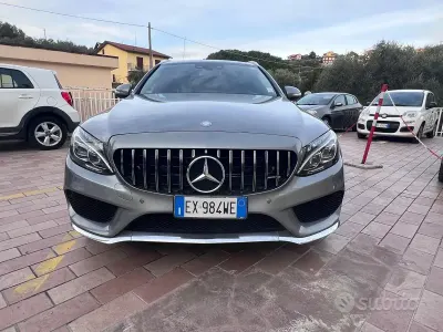 Usata Mercedes C250 Premium 204 CV (150 kW) 2015 Grigio Station wagon