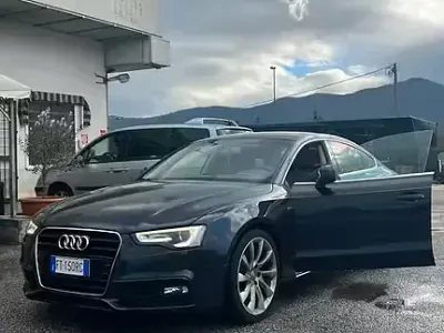 Usata Audi A5 S-Line 190 CV (139 kW) 2016 Bluazzurro Coupé