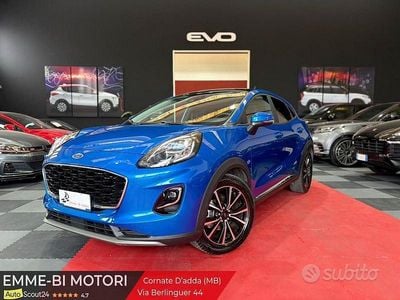 Usata Ford Puma Titanium 125 CV (91 kW) 2021 Blu SUV