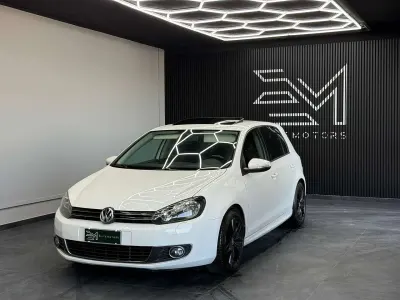 Usata VW Golf VI Highline 122 CV (89 kW) 2010 Bianco Utilitaria