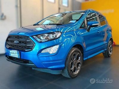 Usata Ford Ecosport ST-Line 125 CV (91 kW) 2021 Blu/azzurro SUV