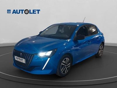 Usata Peugeot 208 Allure 101 CV (74 kW) 2022 Blu Utilitaria