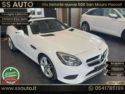 Usata Mercedes SLC250 Premium 204 CV (150 kW) 2017 Bianco Cabrio