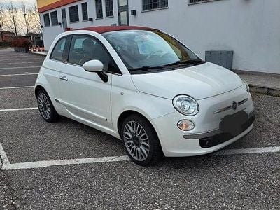 Usata Fiat 500 69 CV (50 kW) 2015 Bianco Cabrio