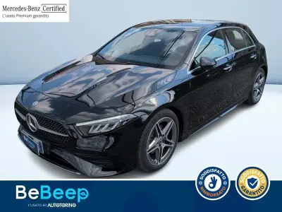 Usata Mercedes A180 Advanced Plus 116 CV (85 kW) 2024 Nero metallizzato Berlina