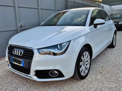 Usata Audi A1 90 CV (66 kW) 2014 Bianco Utilitaria
