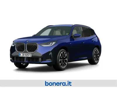 Nuova BMW X3 M Sport 299 CV (219 kW) 2026 Tanzanite blue metallizzato SUV