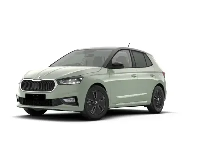 Nuova Skoda Fabia 115 CV (84 kW) 2026 Verde dolomite nero tulipano perlato Utilitaria