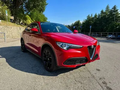 Usata Alfa Romeo Stelvio Ti 210 CV (154 kW) 2019 Rosso SUV