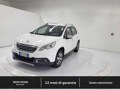 Usata Peugeot 2008 Allure 92 CV (67 kW) 2014 Bianco SUV