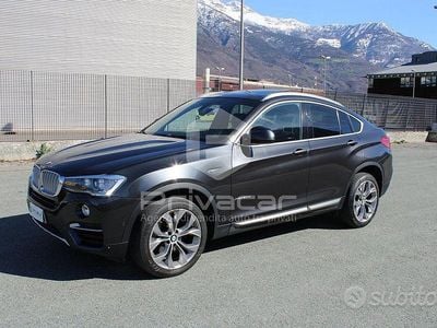 Usata BMW X4 xLine 190 CV (139 kW) 2017 Nero SUV