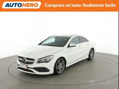 Usata Mercedes CLA200 Premium 136 CV (100 kW) 2017 Bianco Berlina