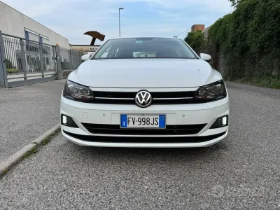 Usata VW Polo 95 CV (69 kW) 2019 Bianco Utilitaria