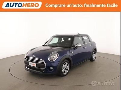 Usata Mini ONE 102 CV (75 kW) 2015 Blu Utilitaria