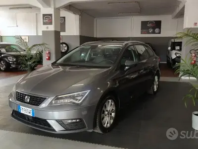 Usata Seat Leon ST Business 150 CV (110 kW) 2017 Grigio Station wagon